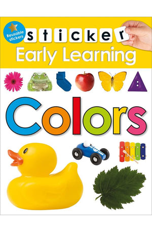 Sticker Early Learning: Colors: With Reusable stickers