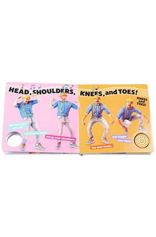 Image of Blippi: Head, Shoulders, Knees, and Toes (1-Button Sound Book)