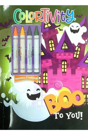 Boo To You! Colortivity Activity Book