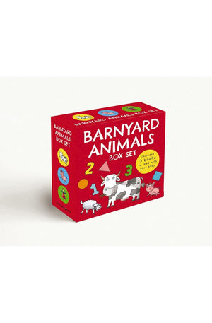 The Barnyard Animals Box Set: My First Board Book Library (Barnyard Basics)