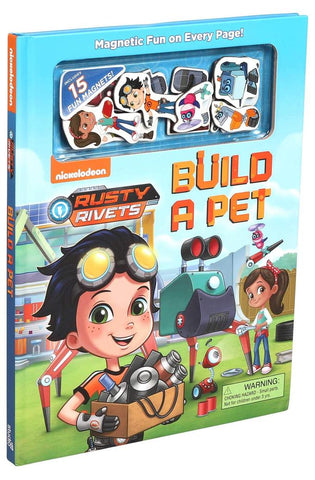 Image of Nickelodeon Rusty Rivets: Build a Pet (Magnetic Hardcover)
