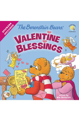 Image of The Berenstain Bears' Valentine Blessings: A Valentine's Day Book For Kids (Berenstain Bears/Living Lights: A Faith Story)