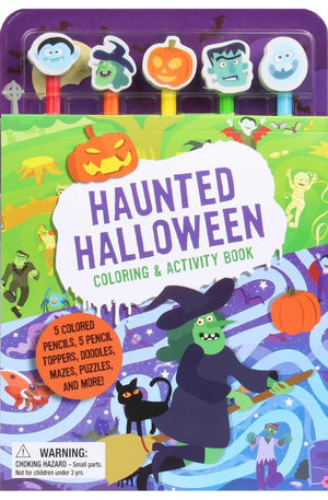 Haunted Halloween Pencil Toppers