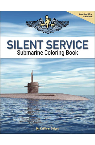 Image of Silent Service Submarine Coloring Book
