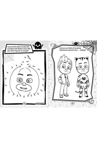 Image of PJ Masks: Halloween Heroics (Color & Activity with Crayons)