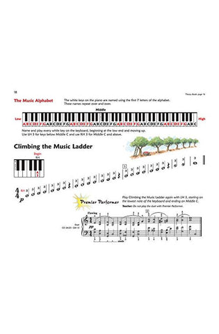 Image of Premier Piano Course, Lesson 1A