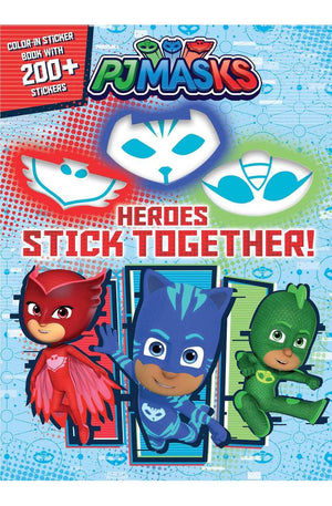 PJ Masks: Heroes Stick Together (Coloring Book)
