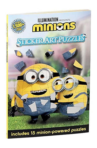 Image of Minions: Sticker Art Puzzles