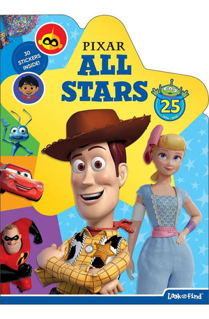 Pixar 25th Anniversary All Stars Look and Find
