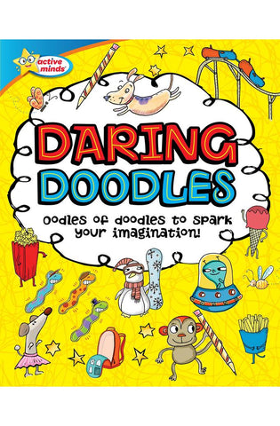 Image of Active Minds - Daring Doodles Activity Book - Oodles of Doodles to Spark Your Imagination