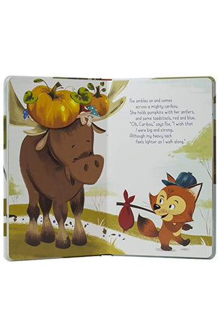 Image of Fox Gives Thanks - a Thanksgiving Board Book - PI Kids