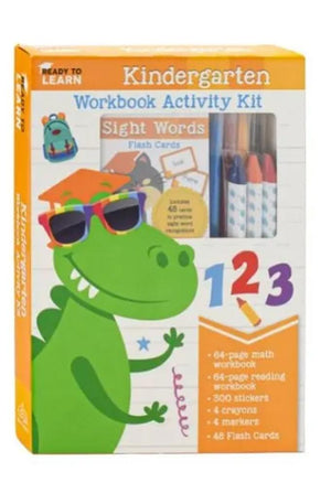 Kindergarten Workbook Activity Kit (Ready To Learn)