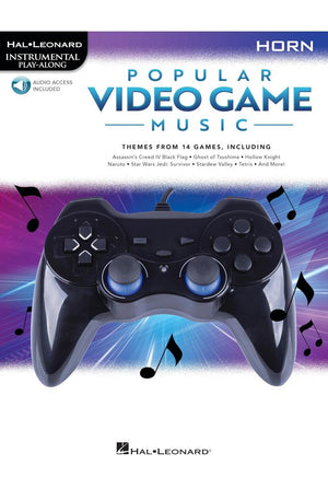 Popular Video Game Music - Horn Play-Along Book with Online Audio